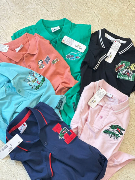 Children's Regular Fit Polo Shirt in Plain