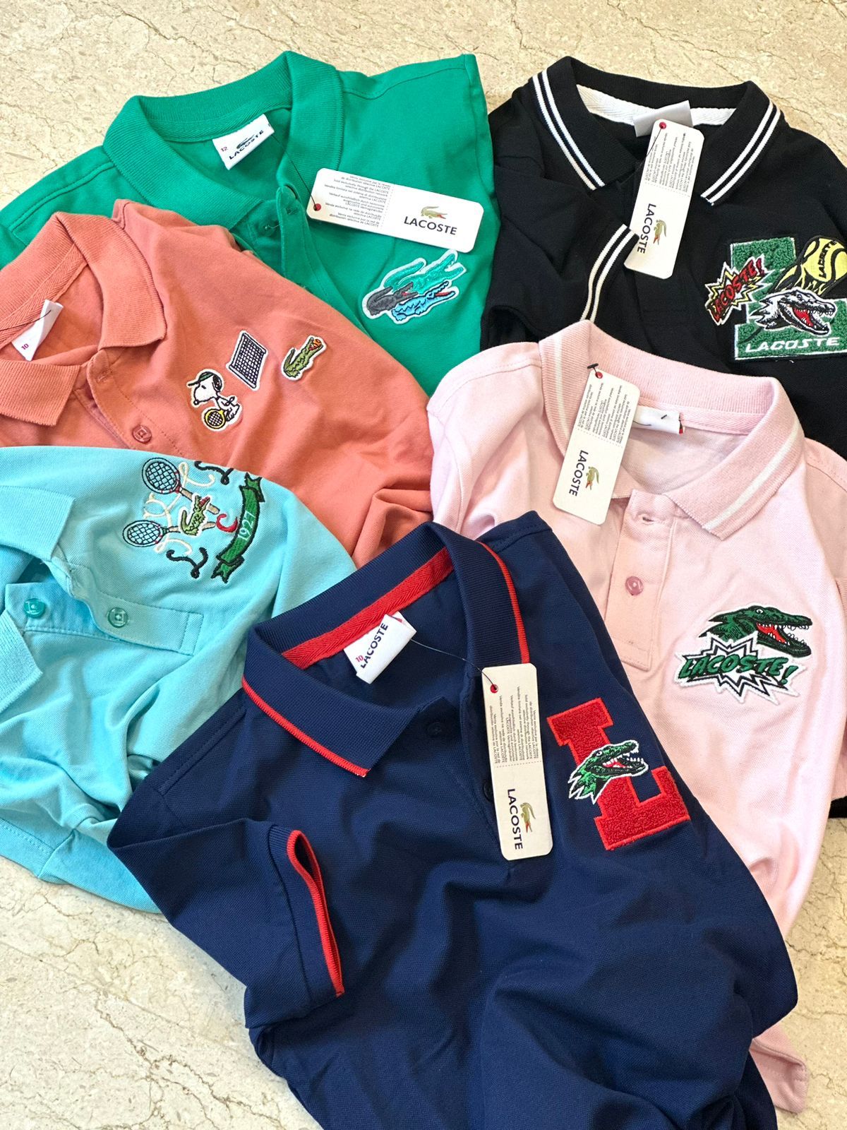 Children's Regular Fit Polo Shirt in Plain