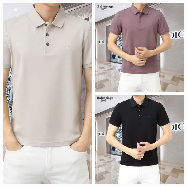 Branded Regular Fit  Solid Polo Shirt