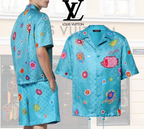 Monogram Faces Short Sleeve Shirt