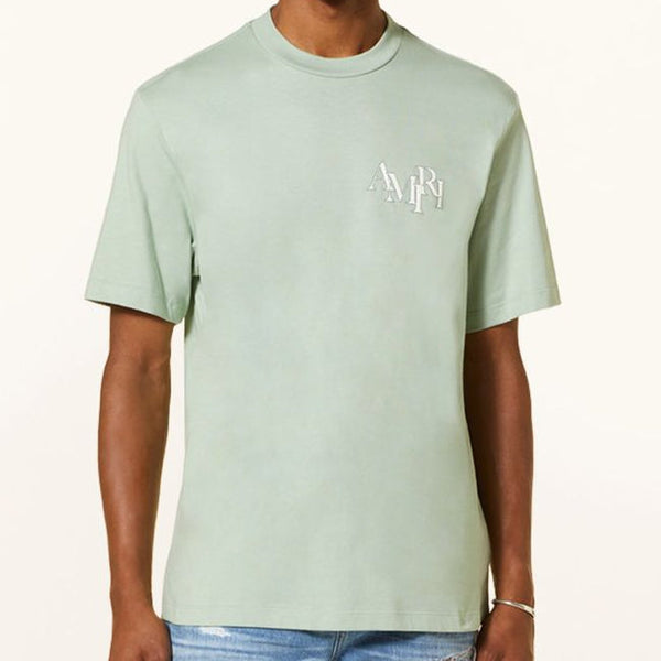 Men's Staggered Logo Drop Shoulder T-Shirt