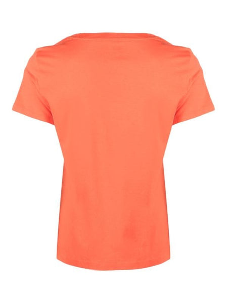 Embossed-Logo Short Sleeve T-shirt