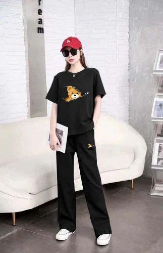 Premium Bear Printed Co-Ord Set for Women