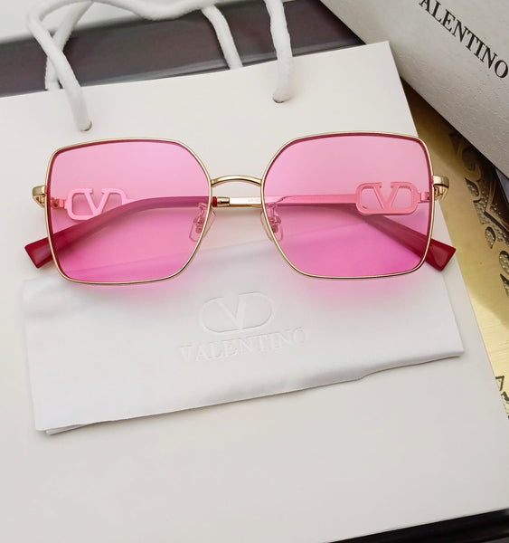 Luxury Golden Square Exquisite Metal Eyeglasses
