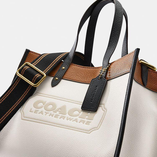 Premium  Field Tote 30 In Colorblock With Branded Badge