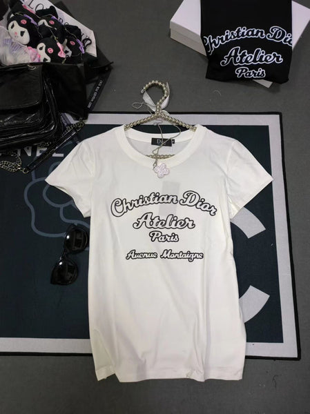 Round Neck Regular  Fit T-shirt  With Branded Logo