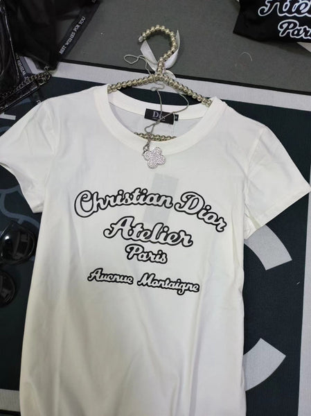 Round Neck Regular  Fit T-shirt  With Branded Logo