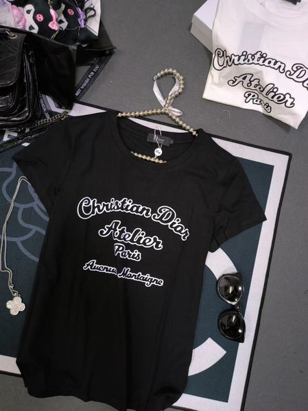 Round Neck Regular  Fit T-shirt  With Branded Logo
