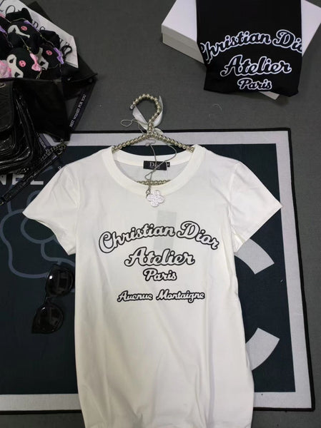 Round Neck Regular  Fit T-shirt  With Branded Logo