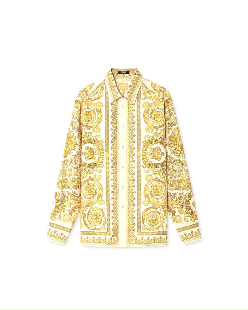 Branded Barocco Printed Shirts for Men