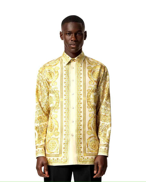 Branded Barocco Printed Shirts for Men
