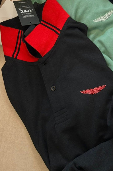 Luxury  Tipped Polo Full Sleeve T-shirt