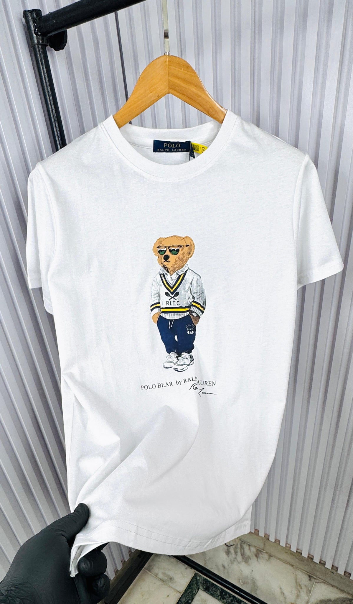Premium Round Neck Bear Printed Tees