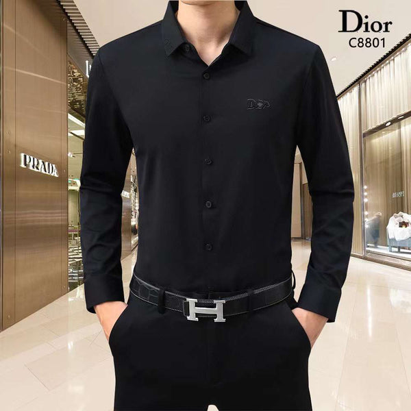 Imported   Embroidery  Logo  Formal  Shirt