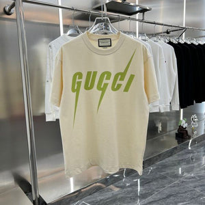 Branded  'Blade' Print  Drop Shoulder T-Shirt