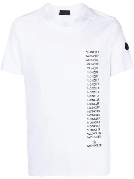 Imported Repeat Logo Drop shoulder T-shirt
