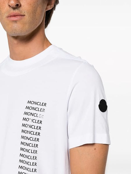Imported Repeat Logo Drop shoulder T-shirt