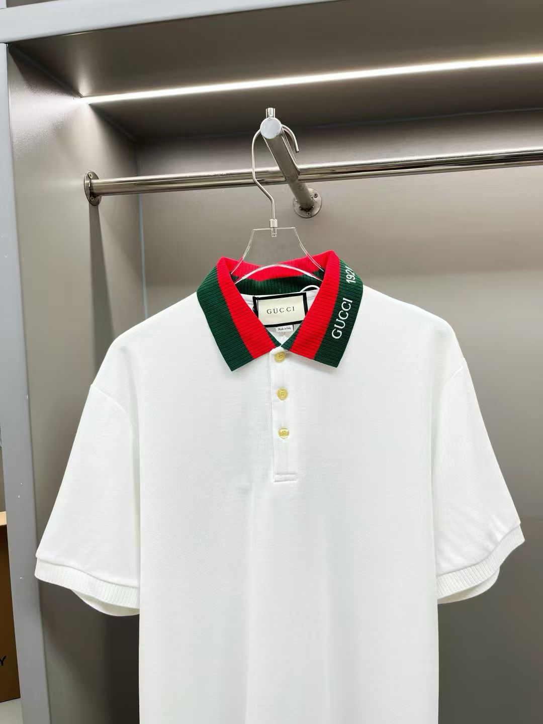 Premium  White Polo T-Shirt With Web collar