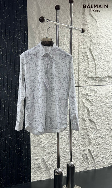 Branded Palm Tree-Print Shirt