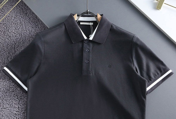 Elegance and Regular fit  Embroidery Logo Polo Shirt