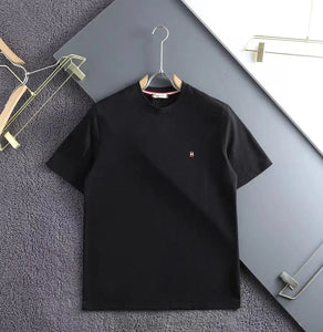 B Monogram Embroidery Logo Brfanded  T-Shirt