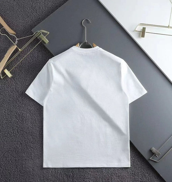B Monogram Embroidery Logo Brfanded  T-Shirt