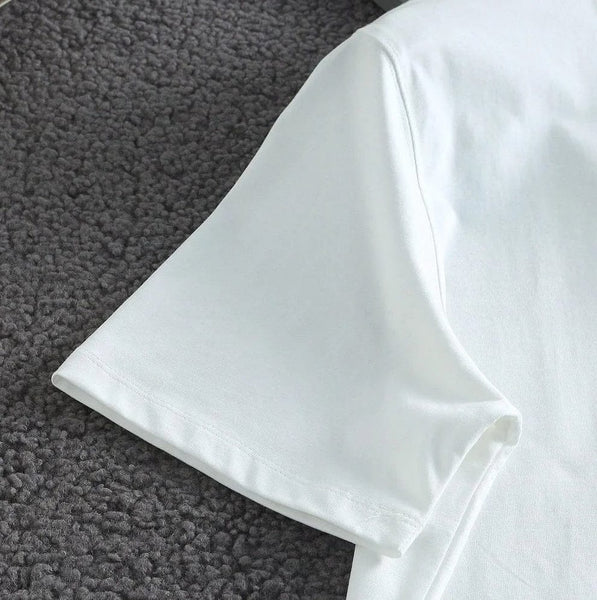 Branded Round Neck T-shirt With  Pocket