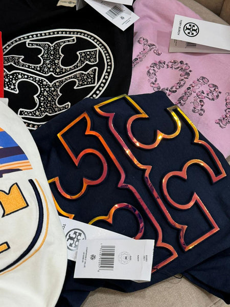 Imported  Logo Patch T-Shirt For Women
