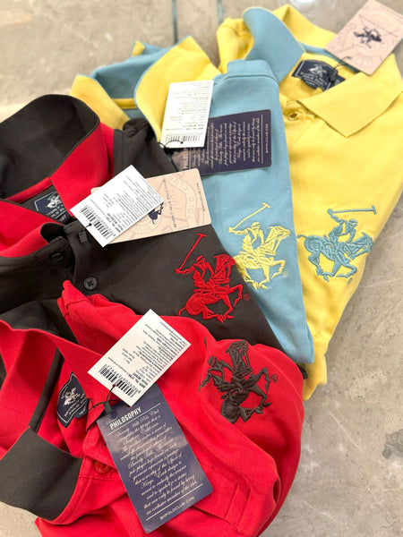 Premium Logo Embroidery Polo T-shirt