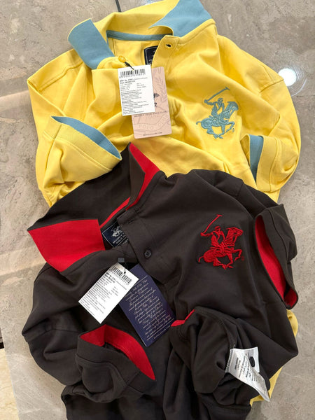 Premium Logo Embroidery Polo T-shirt