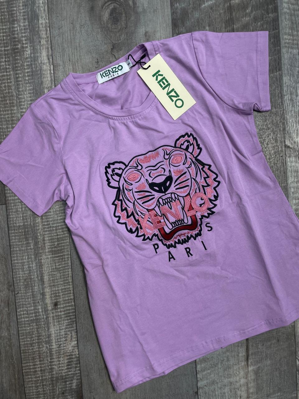 Premium Tiger Embroidered  Branded T-shirt for Women