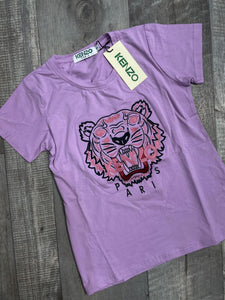 Premium Tiger Embroidered  Branded T-shirt for Women