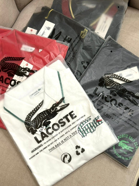 Premium  Movement Polo Shirt Patched Crocodile Logo