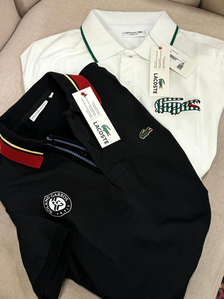 Premium  Movement Polo Shirt Patched Crocodile Logo