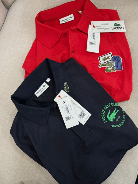 Premium  Movement Polo Shirt Patched Crocodile Logo