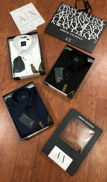 Luxury Embellished Eagle  Shirt