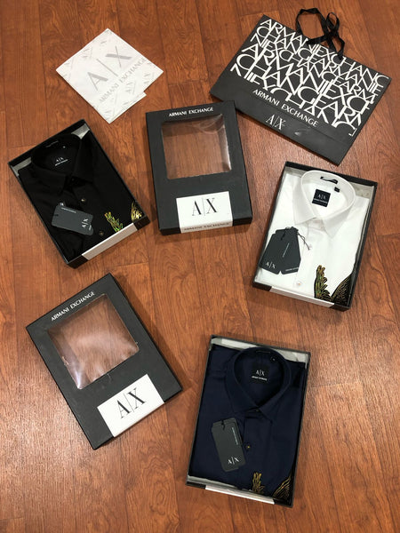 Luxury Embellished Eagle  Shirt