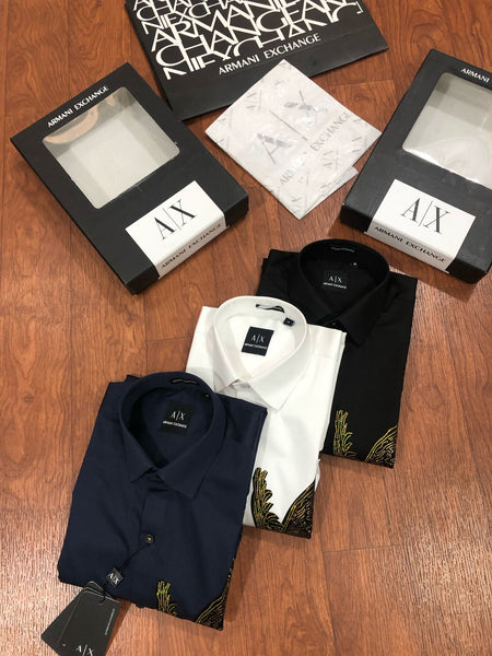 Luxury Embellished Eagle  Shirt