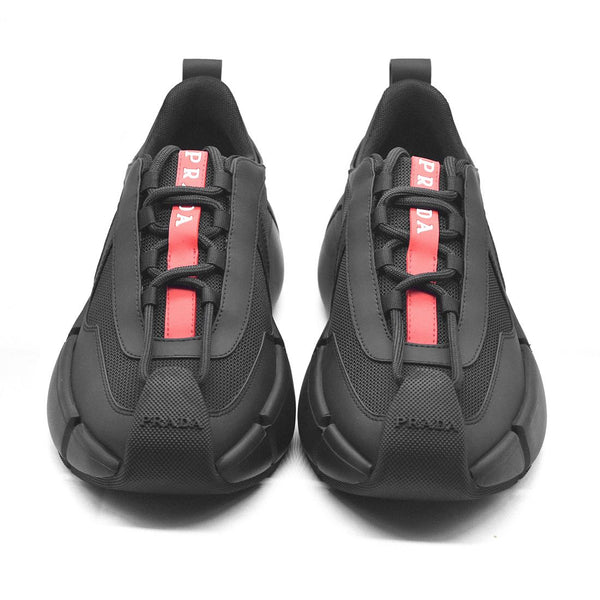 Premium Black  Mesh & Elegant  Sneakers For Men