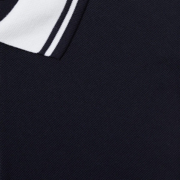 Branded Piquet Polo Shirt With Print