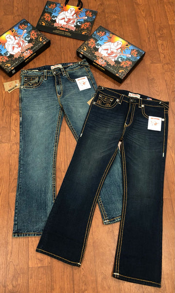 Premium Boot Cut Rope Work  Denim For Men