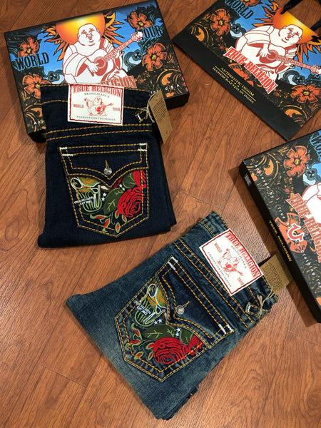 Premium Boot Cut Rope Work  Denim For Men