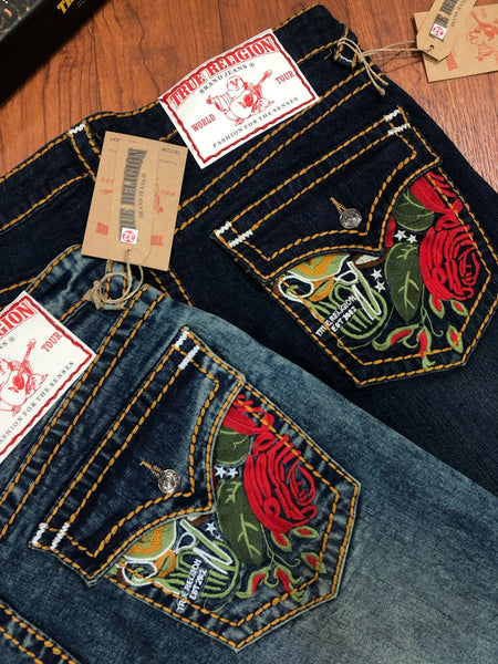 Premium Boot Cut Rope Work  Denim For Men