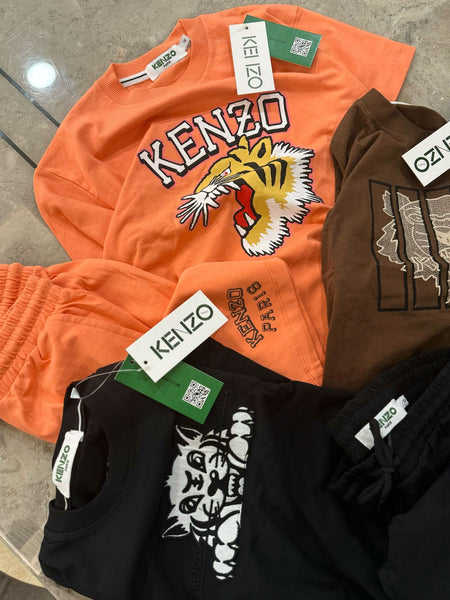 Premium Tiger printed CO-Ordinater  Set For Kids