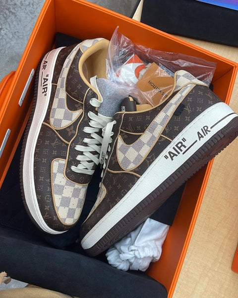 Premium Monogram Brown Damier Sneakers