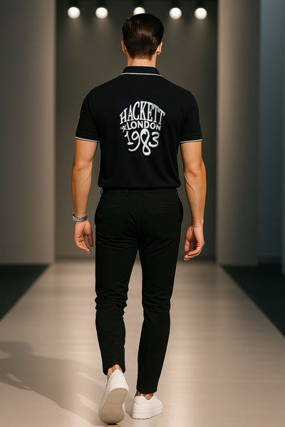 premium Branded  Polo T-shirt with Graphic Print