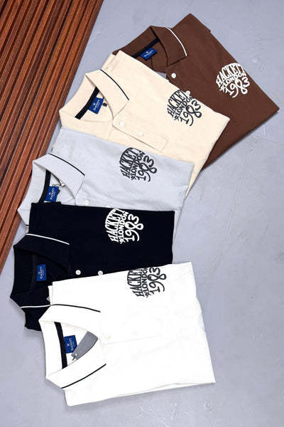 premium Branded  Polo T-shirt with Graphic Print