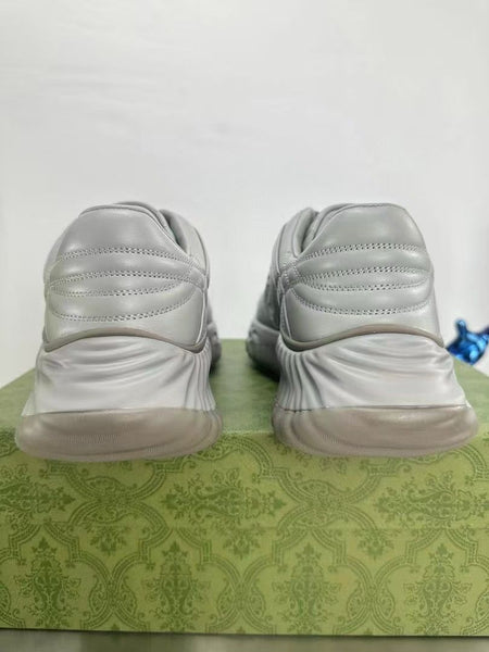 Premium Grey Sneakers with Logo