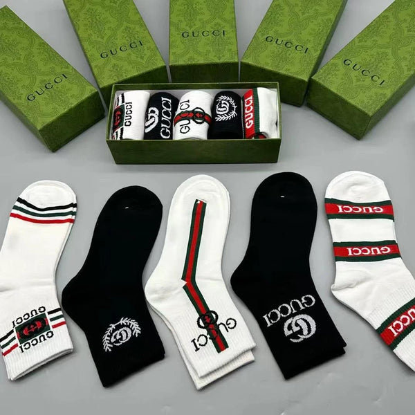 Premium Different Typea Pattern Branded Socks