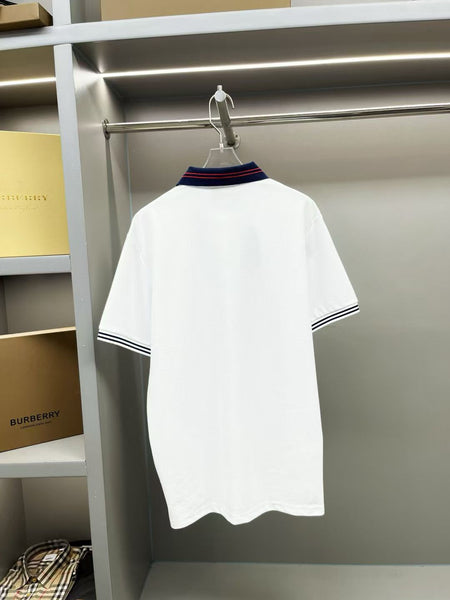 Premium White   Piquet Polo with Interlocking GG T-shirt